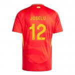 Günstige Fußballtrikots Spanien Joselu 12 Heimtrikot EURO 2024 Kurzarm